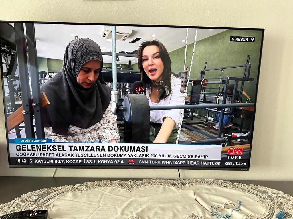 CNN TRK televizyonunda Tamzara dokumas tantm gsterildi