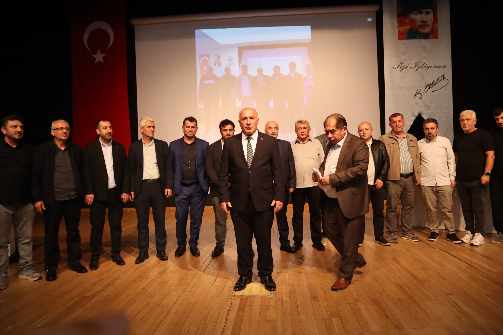 DLER KY DERNE GENEL KURULUNDA BAKAN SEZA CENGZ , YETK ALDI