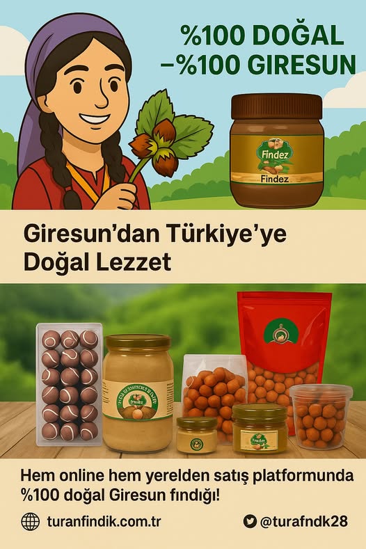 TURAN FINDIKTAN GRESUN LEZZET TRKYEYE
