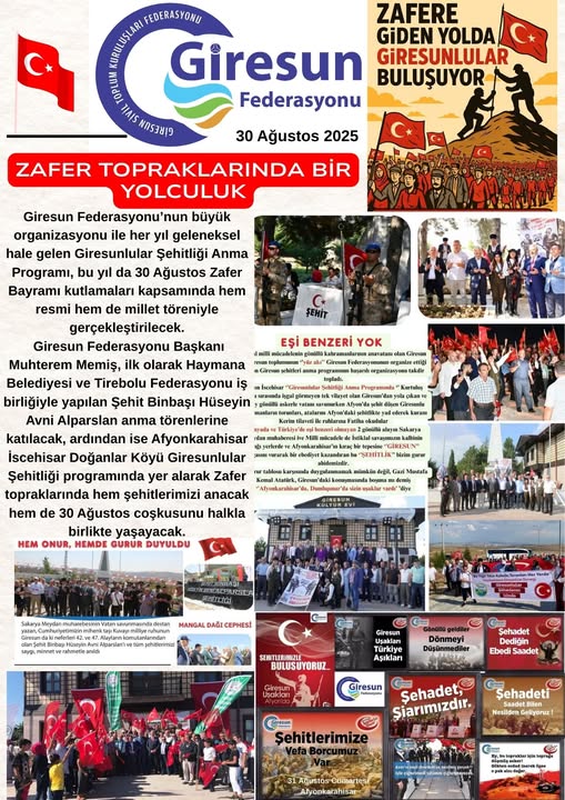 ZAFER TOPRAKLARINDA BR YOLCULUK