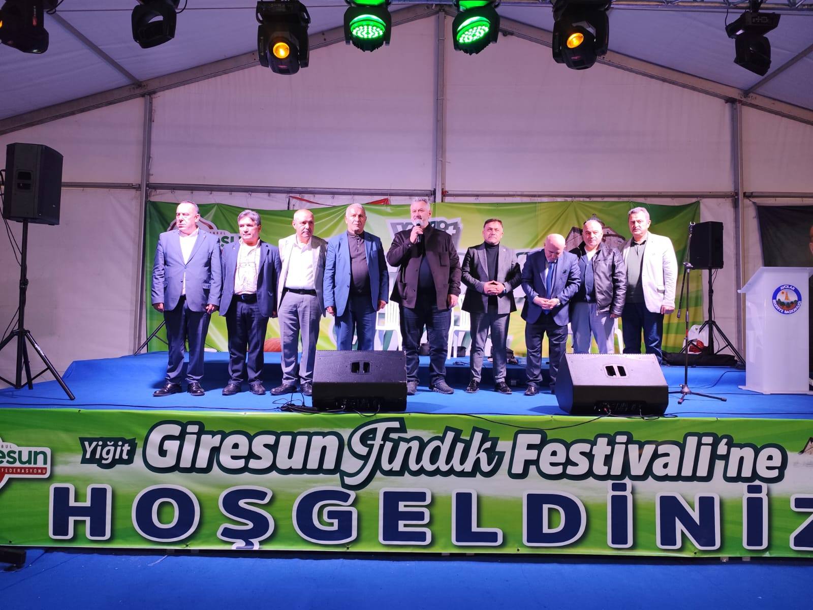 YT GRESUN 1. FINDIK FESTVAL STANBULDA GL BR BALANGI YAPTI