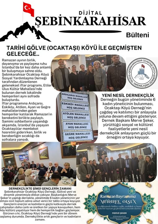 GEN� VE KADIN A�IRLIKLI Y�NET�MDEN �RNEK B�R DAYANI�MA